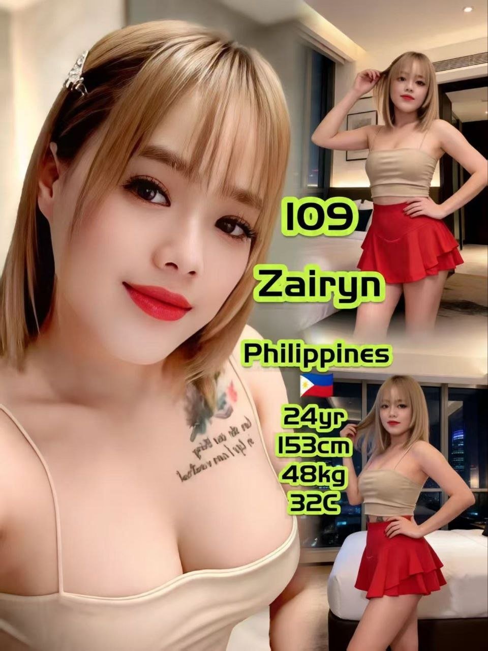 109 Zairyn JB Escort Playboy
